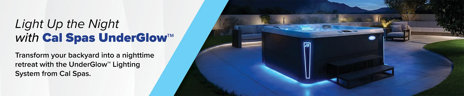 Calspas hot tub being used in a family setting - Louisville